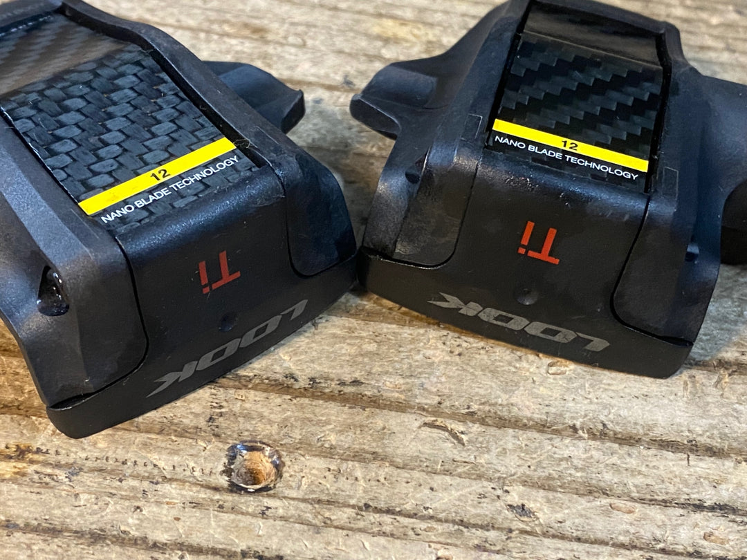 KA356 ルック LOOK KEO BLADE Ti ビンディングペダル ※片側カバー欠品