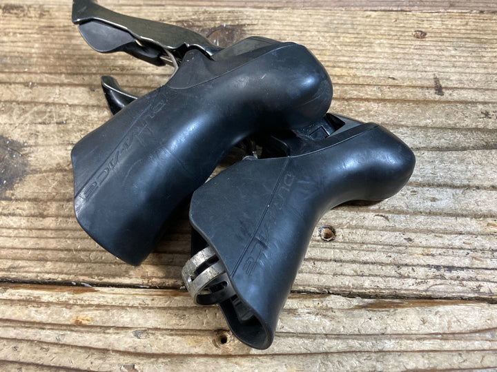 KJ207 シマノ SHIMANO デュラエース DURA-ACE ST-7900 STIレバー 2×10S フード劣化