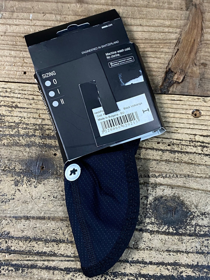 JQ182 アソス assos neckProtector S7 ネックウォーマー 黒 1 裏起毛