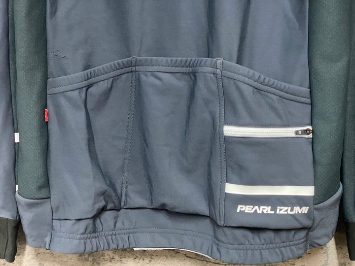 KD870 パールイズミ PEARL iZUMi 長袖 サイクルジャケット 黒 L 裏起毛