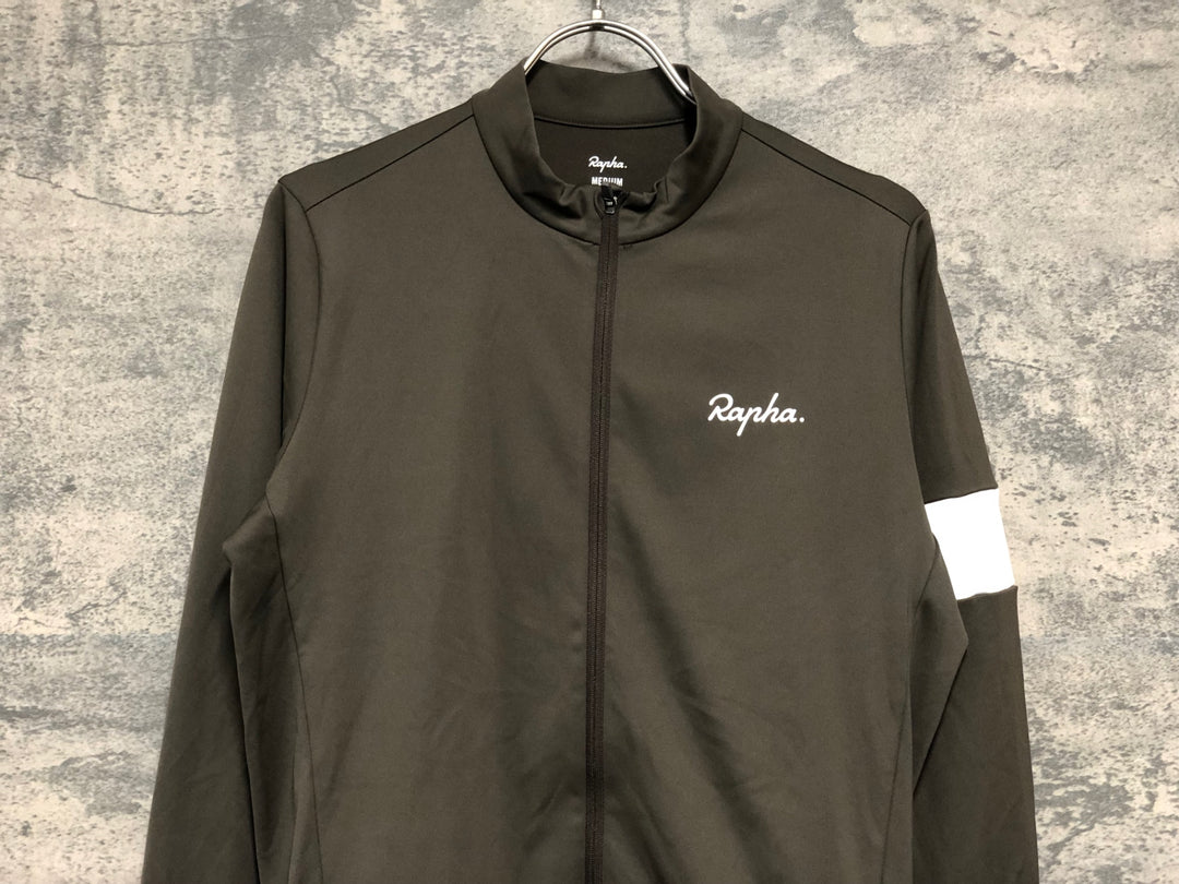 KK259 ラファ Rapha MEN'S CORE THERMAL LONG SLEEVE JERSEY 長袖 サイクルジャージ M