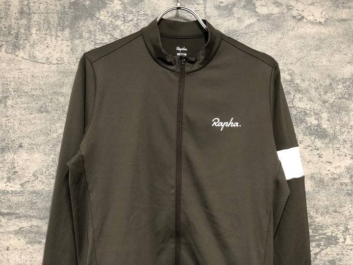 KK259 ラファ Rapha MEN'S CORE THERMAL LONG SLEEVE JERSEY 長袖 サイクルジャージ M