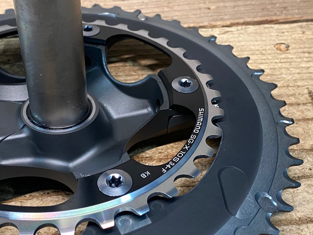JP093 シマノ SHIMANO デュラエース DURA-ACE FC-7950 クランクセット 170mm 50/34T 2x10s ※クランクボルト欠品