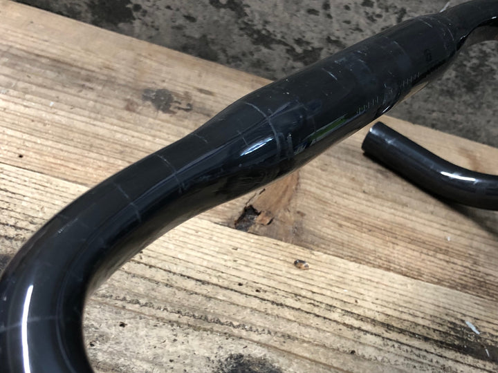 JW849 ボントレガー BONTRAGER プロ PRO VR-C カーボン ドロップハンドル エンドC-C380mm Φ31.8 ※凹みのためジャンク
