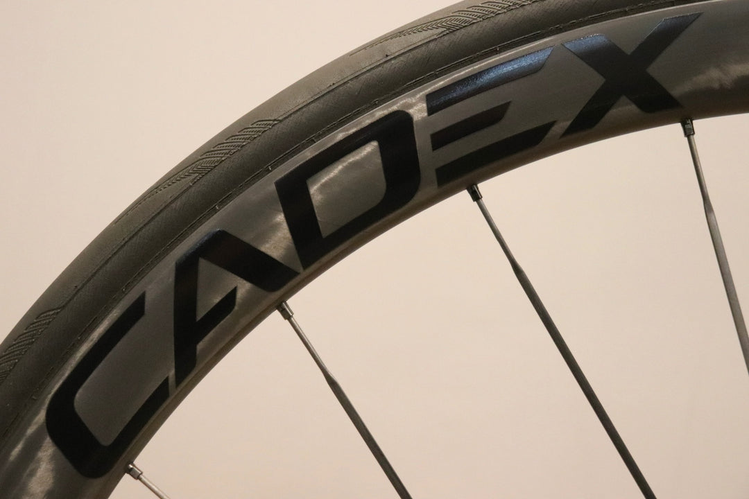 訳アリ カデックス CADEX 36 DISC TUBELESS カーボン チューブレスレディ ディスク ホイールセット シマノ11S/12S フックレス 【仙台店】