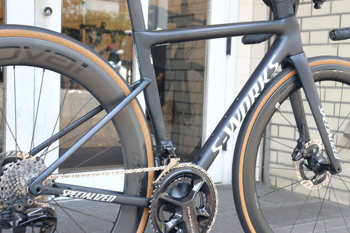 スペシャライズド SPECIALIZED S-WORKS TARMAC SL8 2024モデル 49サイズ シマノ デュラエース R9270組 Di2 12S カーボン ロードバイク RAPIDE CLX2 鬼ベアリング 【横浜店】