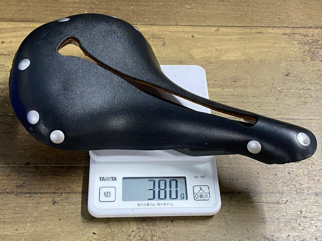 KN665 セラアナトミカ SELLE ANATOMICA H2 レザー サドル 黒 カーボンレール Stainless Steel Tubeレール付属