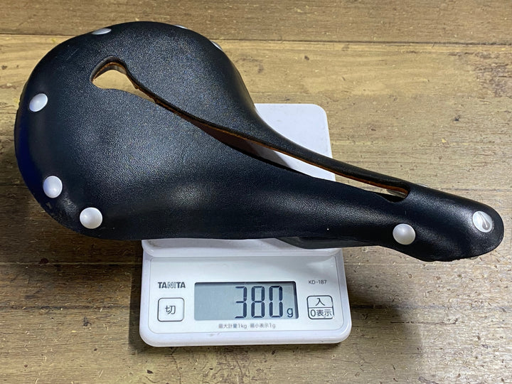 KN665 セラアナトミカ SELLE ANATOMICA H2 レザー サドル 黒 カーボンレール Stainless Steel Tubeレール付属