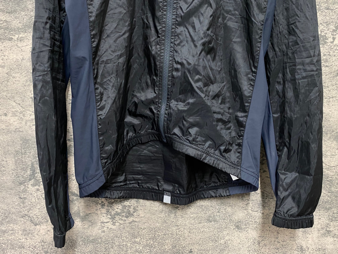 KC006 カステリ CASTELLI 長袖 ウインドブレーカー 黒 M