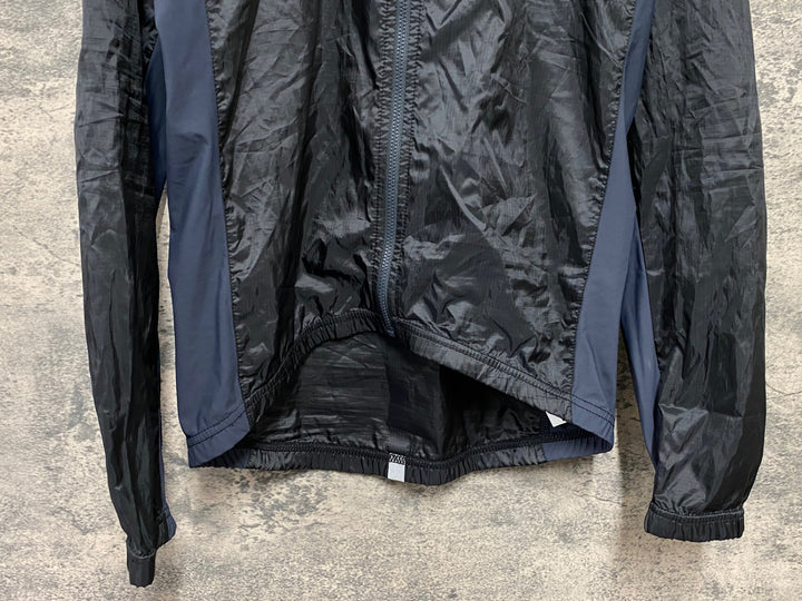 KC006 カステリ CASTELLI 長袖 ウインドブレーカー 黒 M
