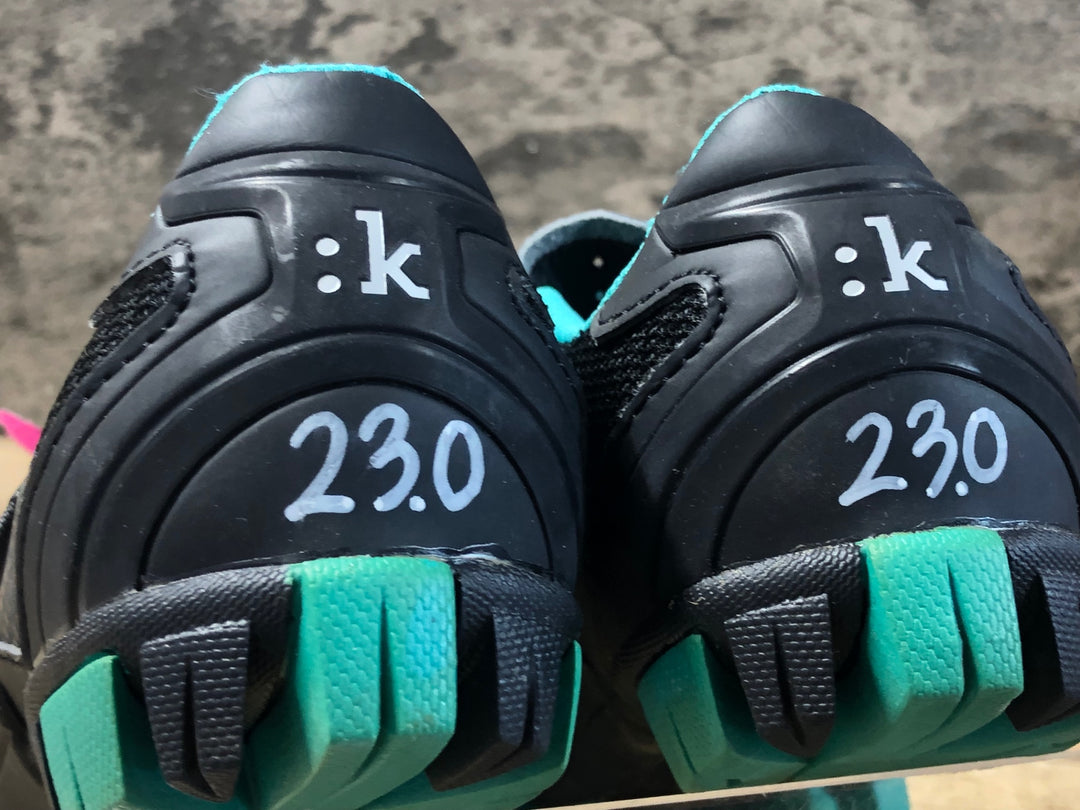 KG416 フィジーク fizik M6 MTB shoes WOMAN ビンディングシューズ 2穴 ブラック レディース EU36 ※ペン字あり