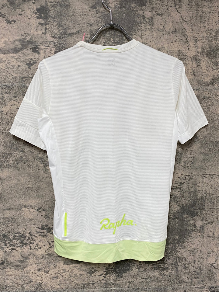 JH564 ラファ Rapha WOMEN'S EXPLORE TECHNICAL T-SHIRT 半袖 Tシャツ 白 XS