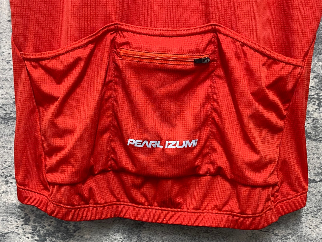 KL204 パールイズミ PEARL iZUMi 半袖 サイクルジャージ 赤 XL