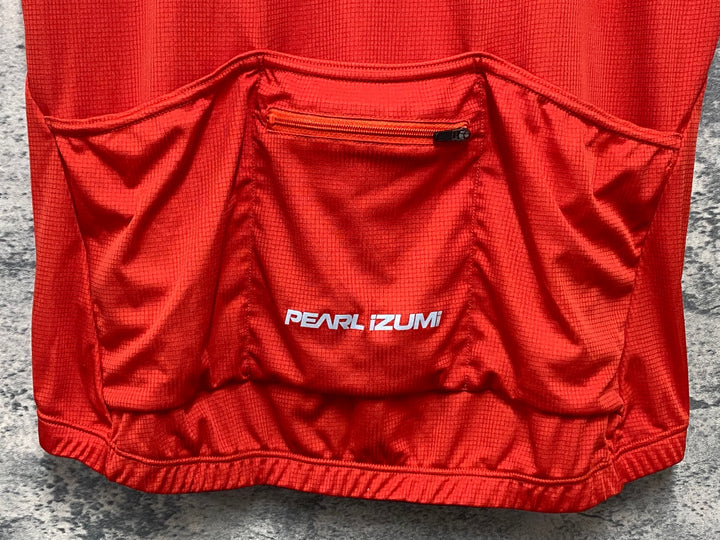 KL204 パールイズミ PEARL iZUMi 半袖 サイクルジャージ 赤 XL