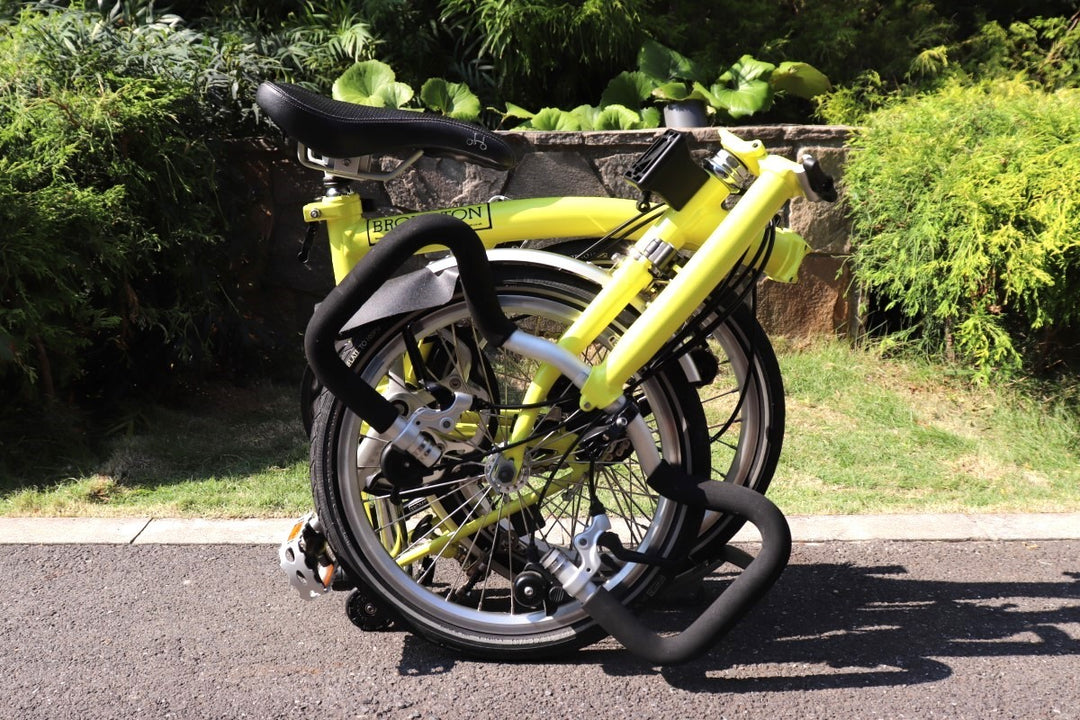 ブロンプトン BROMPTON P6L 2014モデル イエロー 折り畳み ミニベロ 小径車 16インチ 【さいたま浦和店】