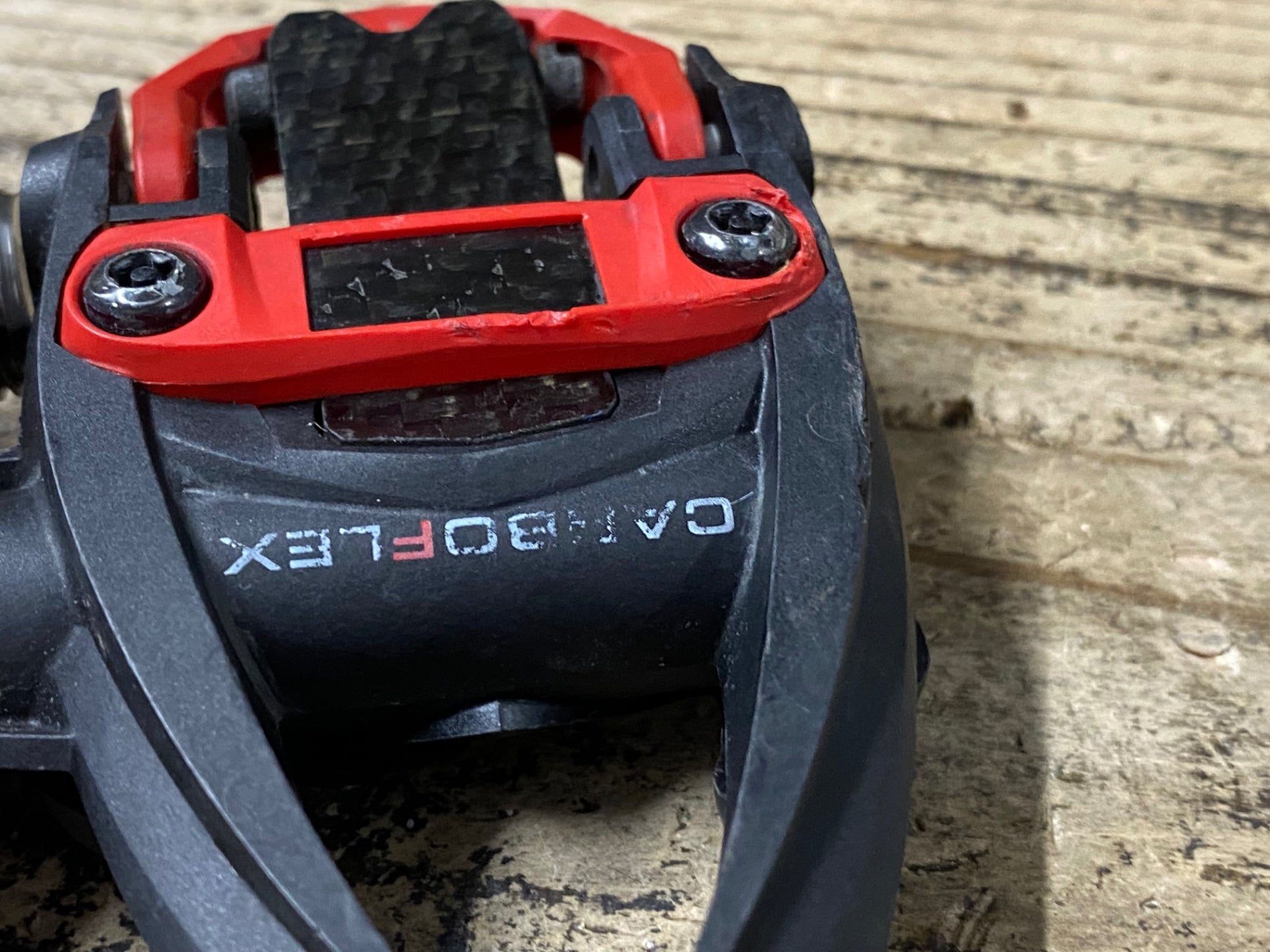 JX073 タイム TIME CARBOFLEX titan ビンディングペダル チタン ※踏面