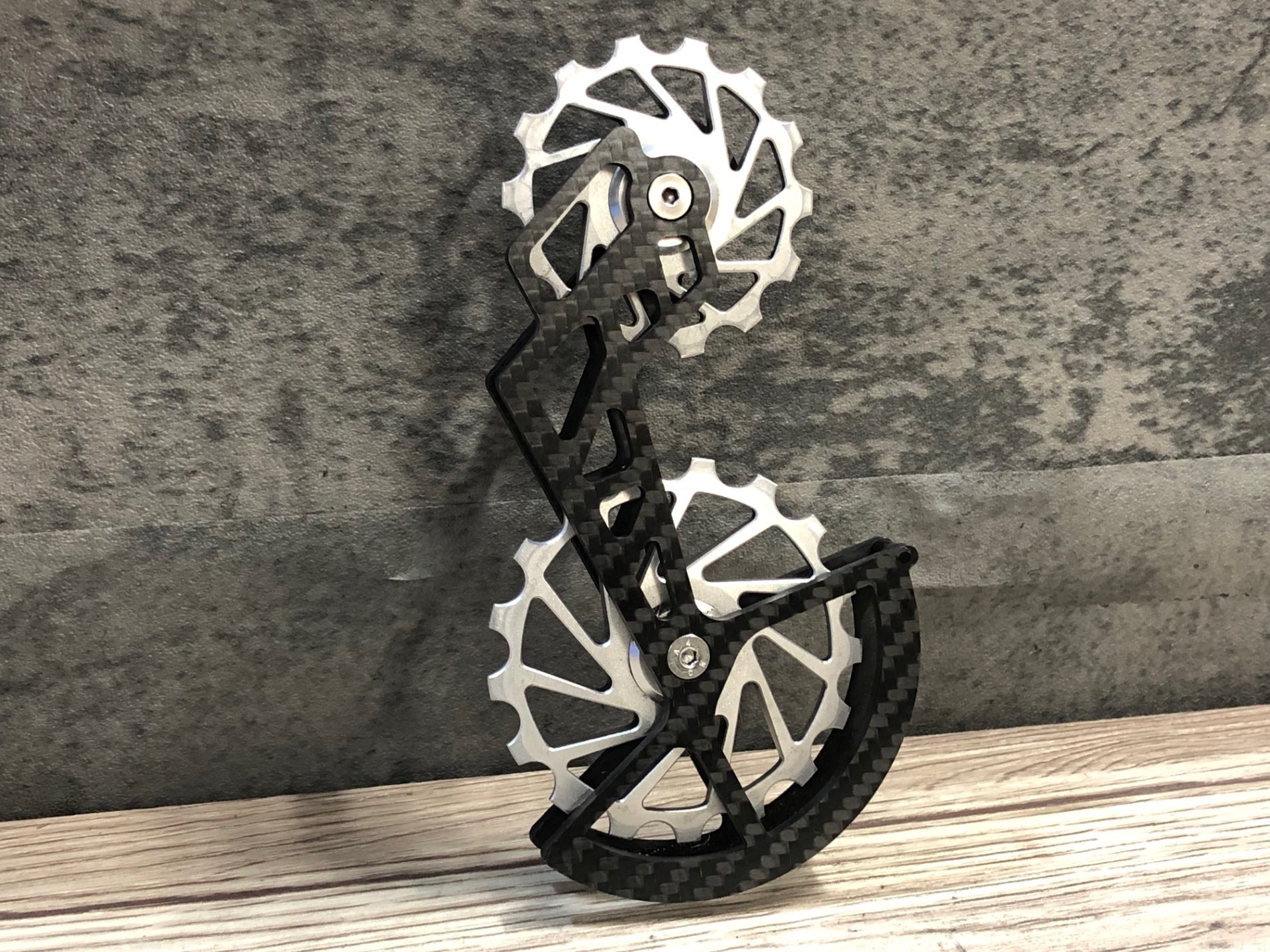 JQ886 ノバライド NOVA RIDE ビッグプーリー シルバー 7/17T SHIMANO