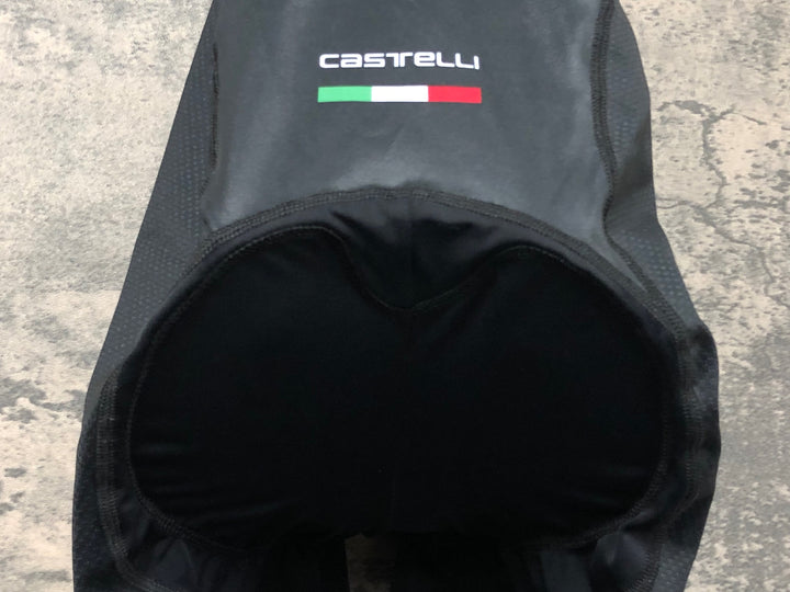 JJ837 カステリ CASTELLI ビブショーツ 黒 M