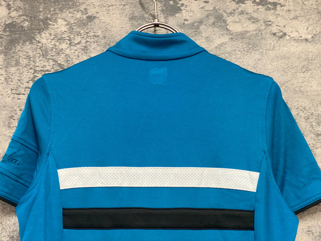 JY131 ラファ Rapha WOMEN'S SS BREVETJERSEY Ⅱ 半袖 サイクルジャージ レディース ターコイズ S