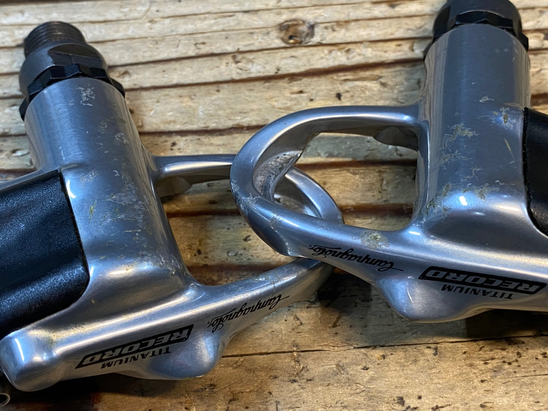 KL188 カンパニョーロ CAMPAGNOLO レコード RECORD TITANIUM PRO FIT PLUS ビンディングペダル