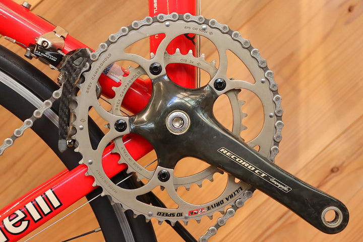 チネリ CINELLI プロキシマ PROXIMA カンパニョーロ レコード チタニウム 10S アルミ ロードバイク 【千葉店】