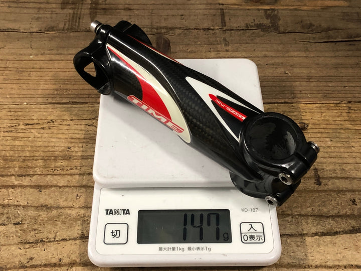 KN603 タイム TIME MONOLINK カーボン ステム 黒 赤 130mm Φ31.8 OS