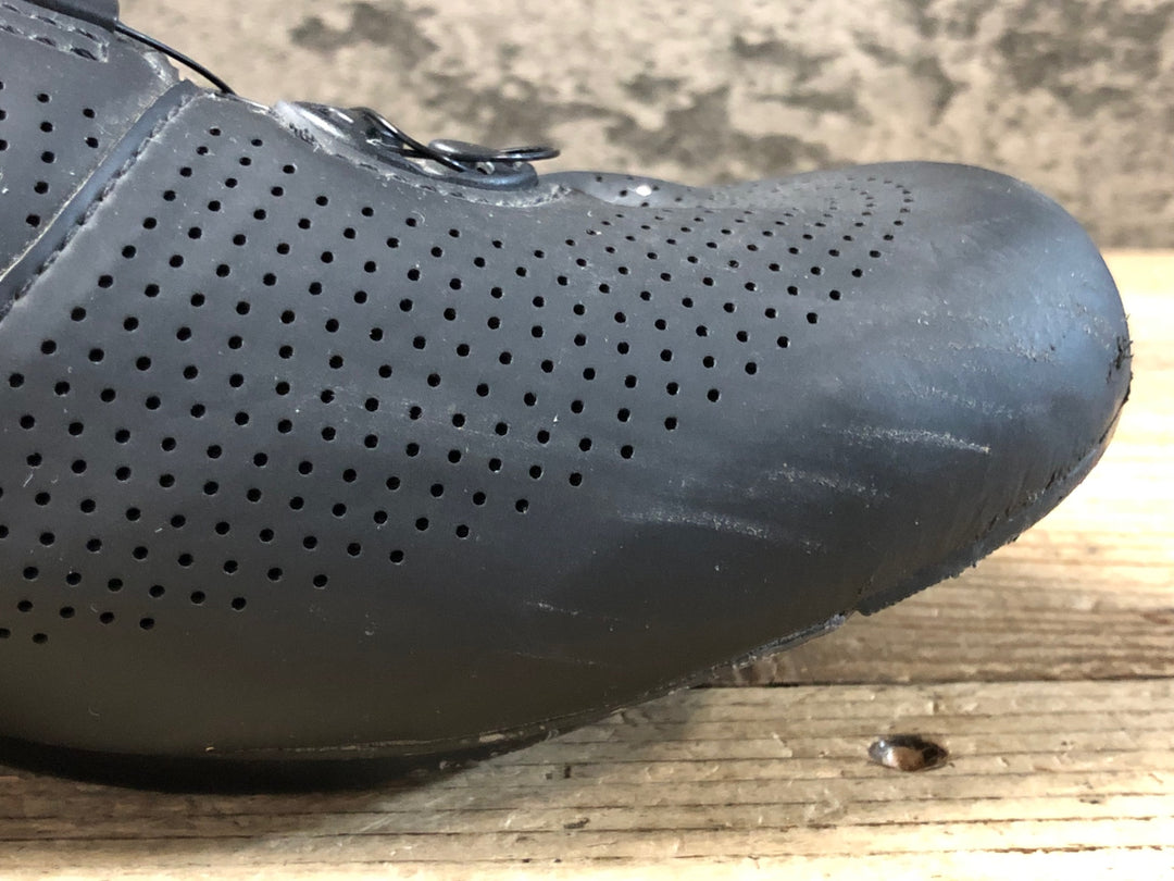 KD265 シマノ SHIMANO RC7 SHRC701M L01E WIDE ビンディングシューズ 黒 BOA 3穴 EU43