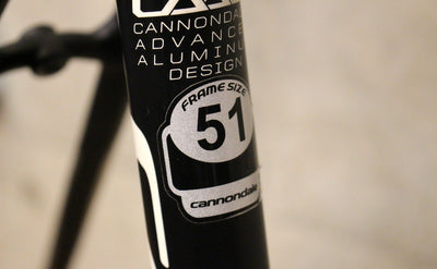 キャノンデール CANNONDALE キャド8 CAAD8 2012モデル 51サイズ アルミ ロードバイク フレームセット【福岡店】