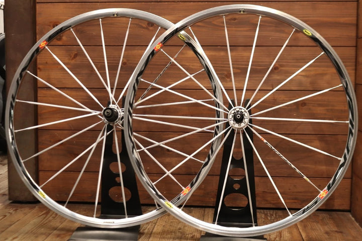 マヴィック MAVIC キシリウム KSYRIUM SL SSC アルミ クリンチャー ホイールセット シマノ11/12S ナローリム 13C【東京南麻布店】