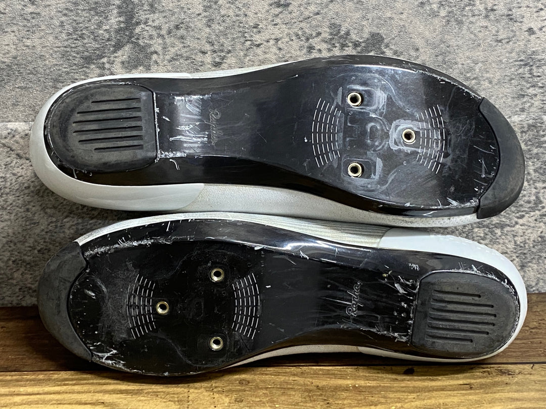 JX496 ラファ Rapha RCC PRO TEAM SHOE ビンディングシューズ 3穴 白 EU41.5