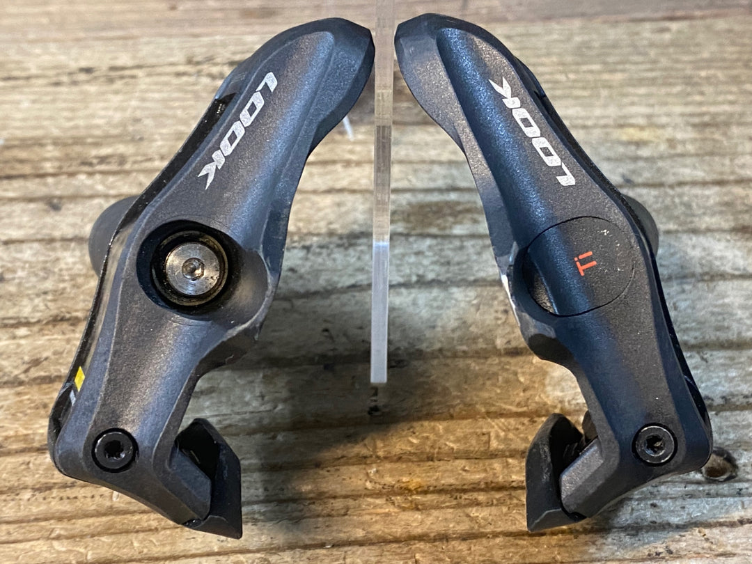 KA356 ルック LOOK KEO BLADE Ti ビンディングペダル ※片側カバー欠品