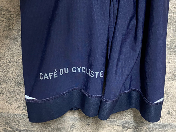 JN368 カフェドシクリステ Cafe du Cycliste Adele Man ビブショーツ 紺 S 裏起毛