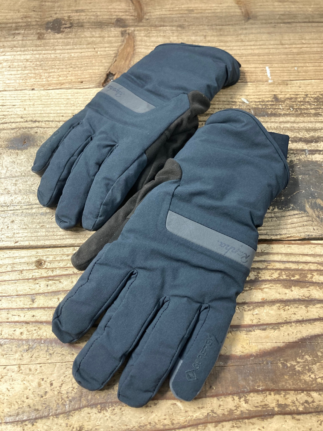 KK263 ラファ Rapha GORE-TEX INSULATED WATER PROOF GROVE 長指 グローブ 濃紺 M 裏起毛 ※タグカット