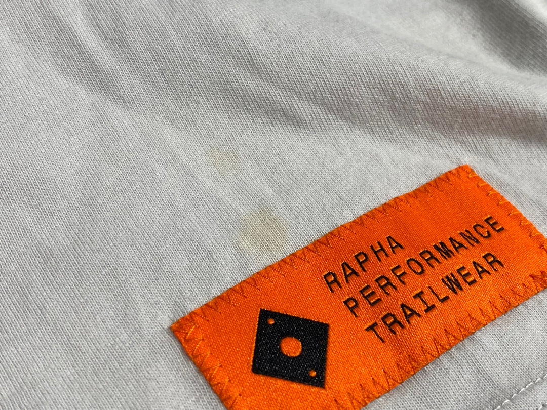 JD739 ラファ Rapha TRAIL T-SHIRT 半袖 Tシャツ 白 S