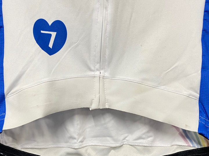KK466 7ITA GSG 半袖 サイクルジャージ 白 S レディース