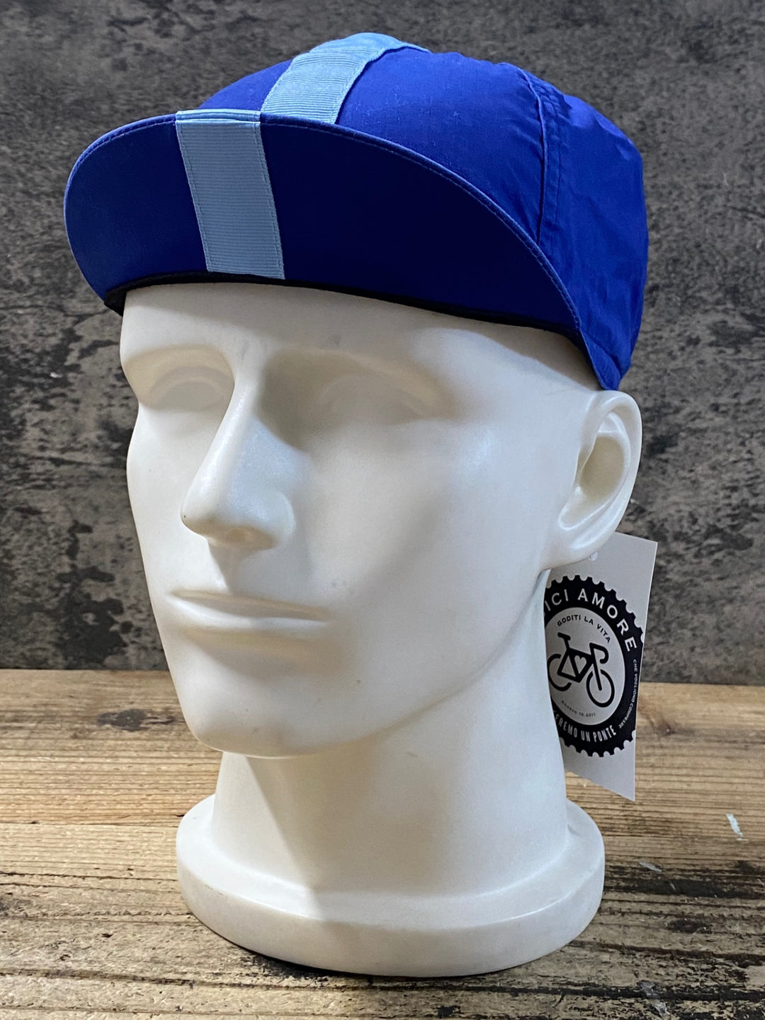 KL400 ラファ Rapha Cap サイクルキャップ 青 Ｍ-Ｌ