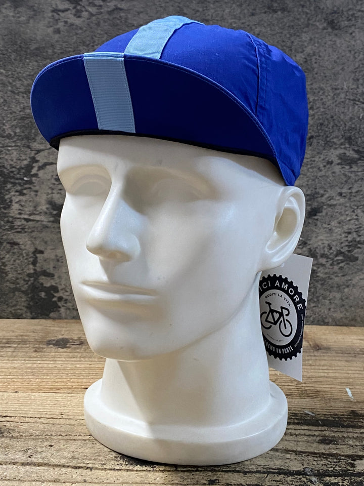 KL400 ラファ Rapha Cap サイクルキャップ 青 Ｍ-Ｌ