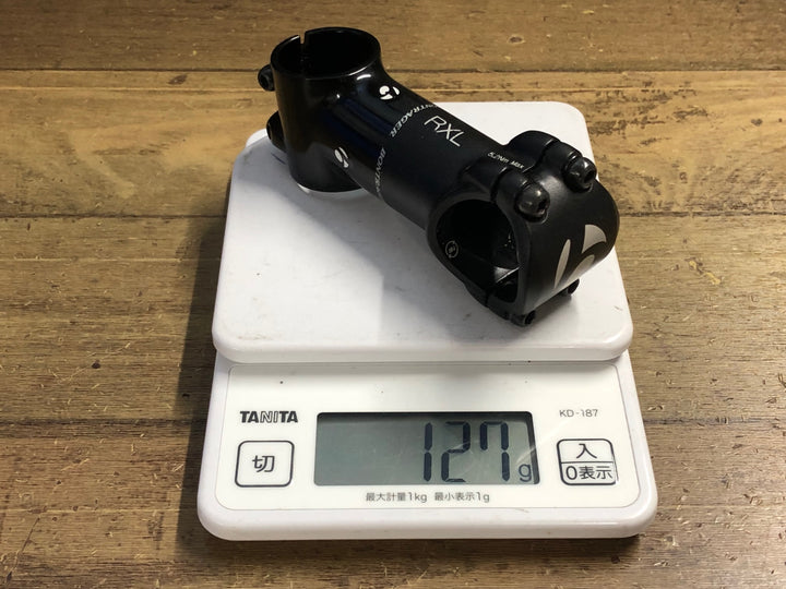 JX832 ボントレガー BONTRAGER RXL アルミ ステム 黒 80mm Φ31.8 OS 7°