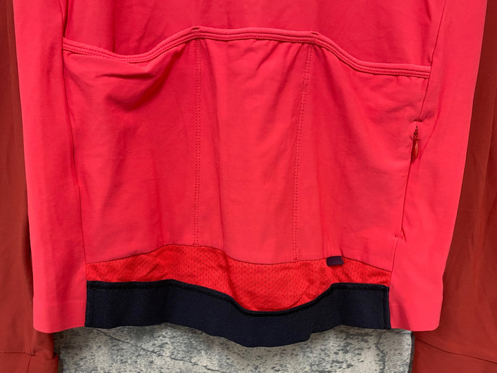 JY482 パスノーマルスタジオ PAS NORMAL STUDIOS Mechanism Long Sleeve Jersey 長袖 サイクルジャージ レッド M