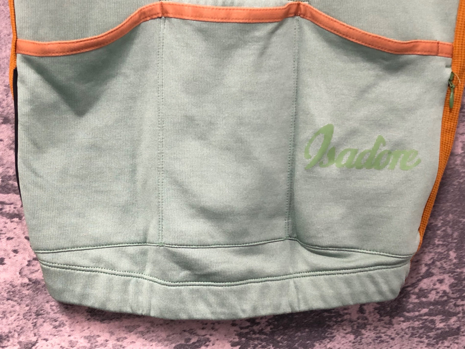 JJ806 イザドア Isadore Signature Jersey 半袖 サイクルジャージ 薄緑