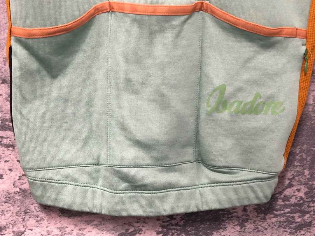 JJ806 イザドア Isadore Signature Jersey 半袖 サイクルジャージ 薄緑 XS
