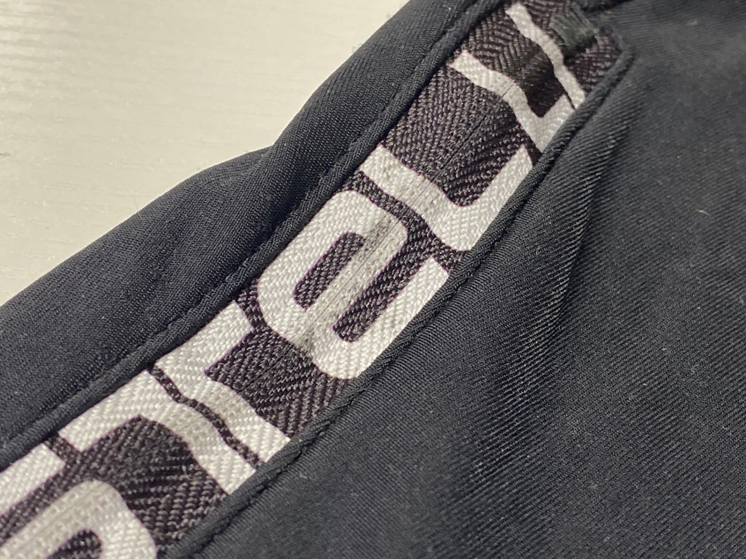 KI524 カステリ CASTELLI ビブタイツ 黒 S 裏起毛 ※ほつれあり