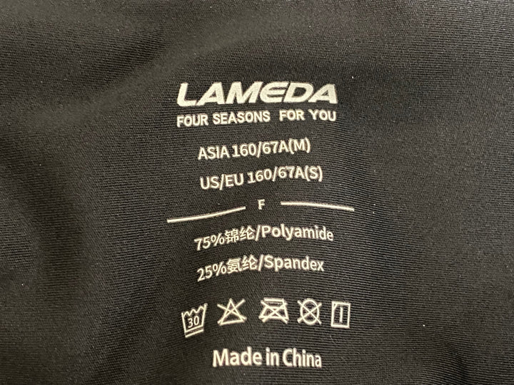 JW557 ラメダ LAMEDA レーサータイツ 黒 M