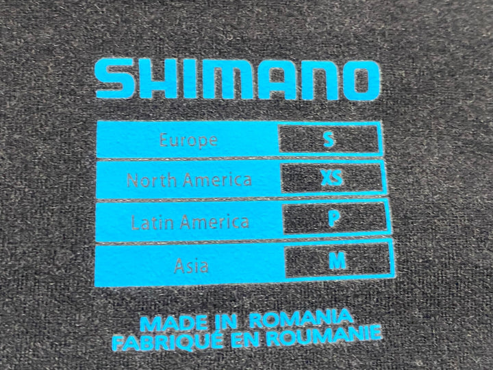 JY876 シマノ SHIMANO 長袖 サイクルジャケット 黒 M 裏起毛