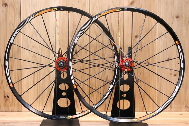 マヴィック MAVIC クロスマックス CROSSMAX SLR アルミ チューブレスレディ ホイールセット シマノ 11S/12S 26インチ LEFTY専用 【芦屋店】