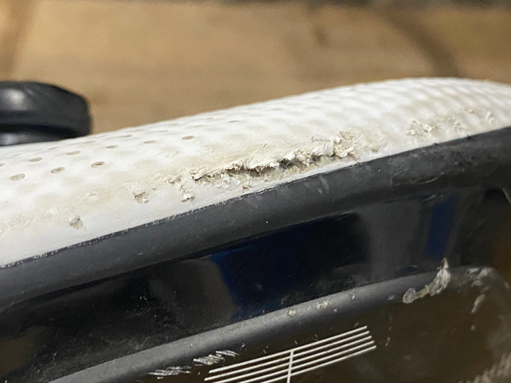 KH963 シマノ SHIMANO RC7 SHRC702M WIDE ビンディングシューズ 3穴 BOA 白 黒 EU43 ※右に僅かな穴有