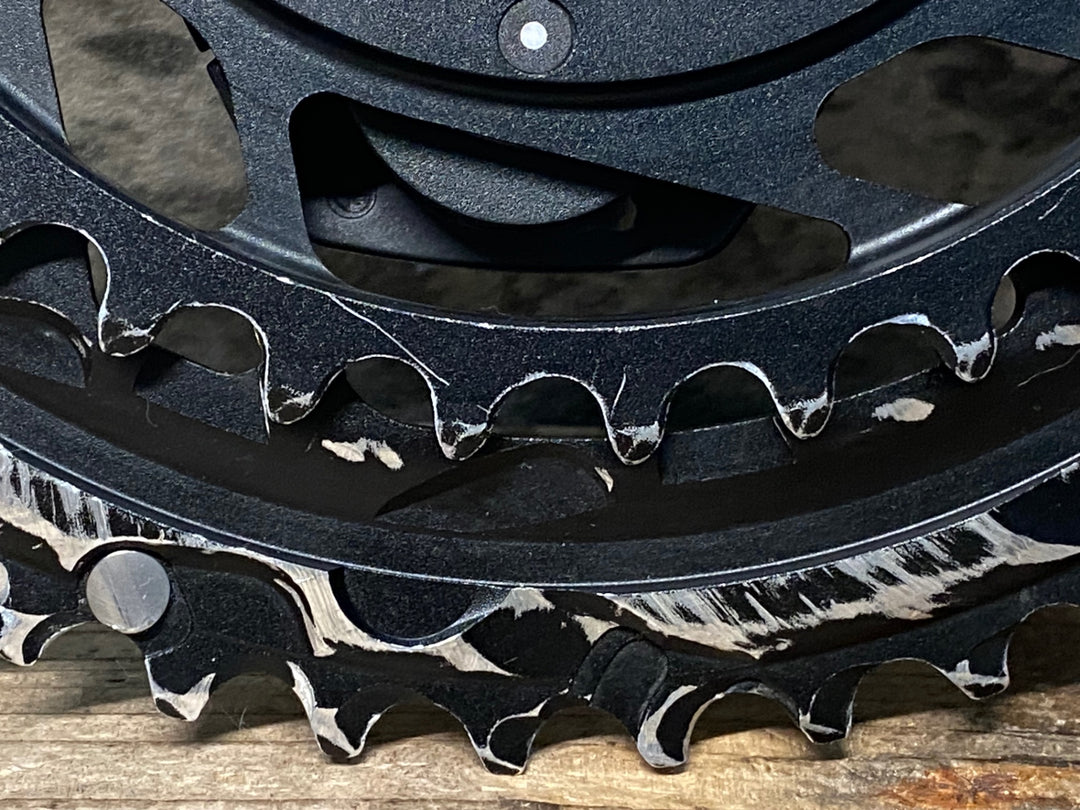 JQ883 スラム SRAM RED AXS E1 SRAM Red AXS Power Meter Kit E1 チェーンリング 48/35T 12S 接続確認済み