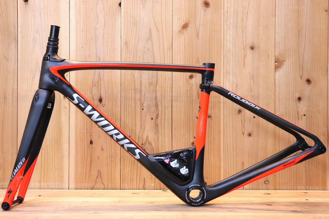 スペシャライズド SPECIALIZED エスワークス ルーベ S-WORKS ROUBAIX DISC 2018年モデル 49サイズ カーボン ロードバイク フレームセット 【芦屋店】