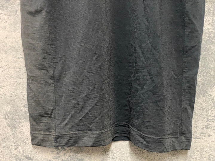 KC831 ラファ Rapha MERINO POLO 半袖 ポロシャツ 黒 XS ※一部変色