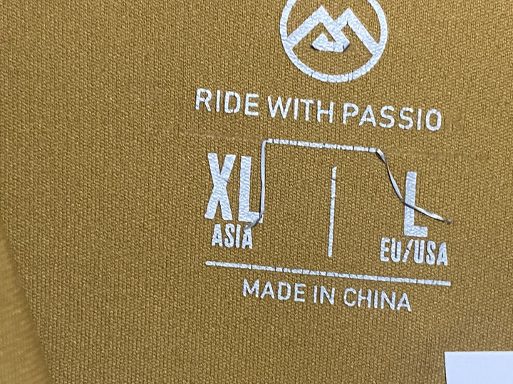 KP550 モントン MONTON 長袖 サイクルジャージ ブラウン XL